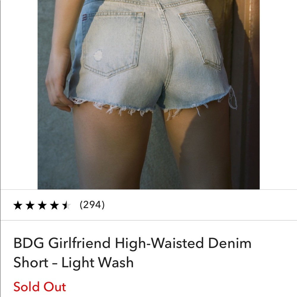 BDG Urban Outfitters denim shorts
